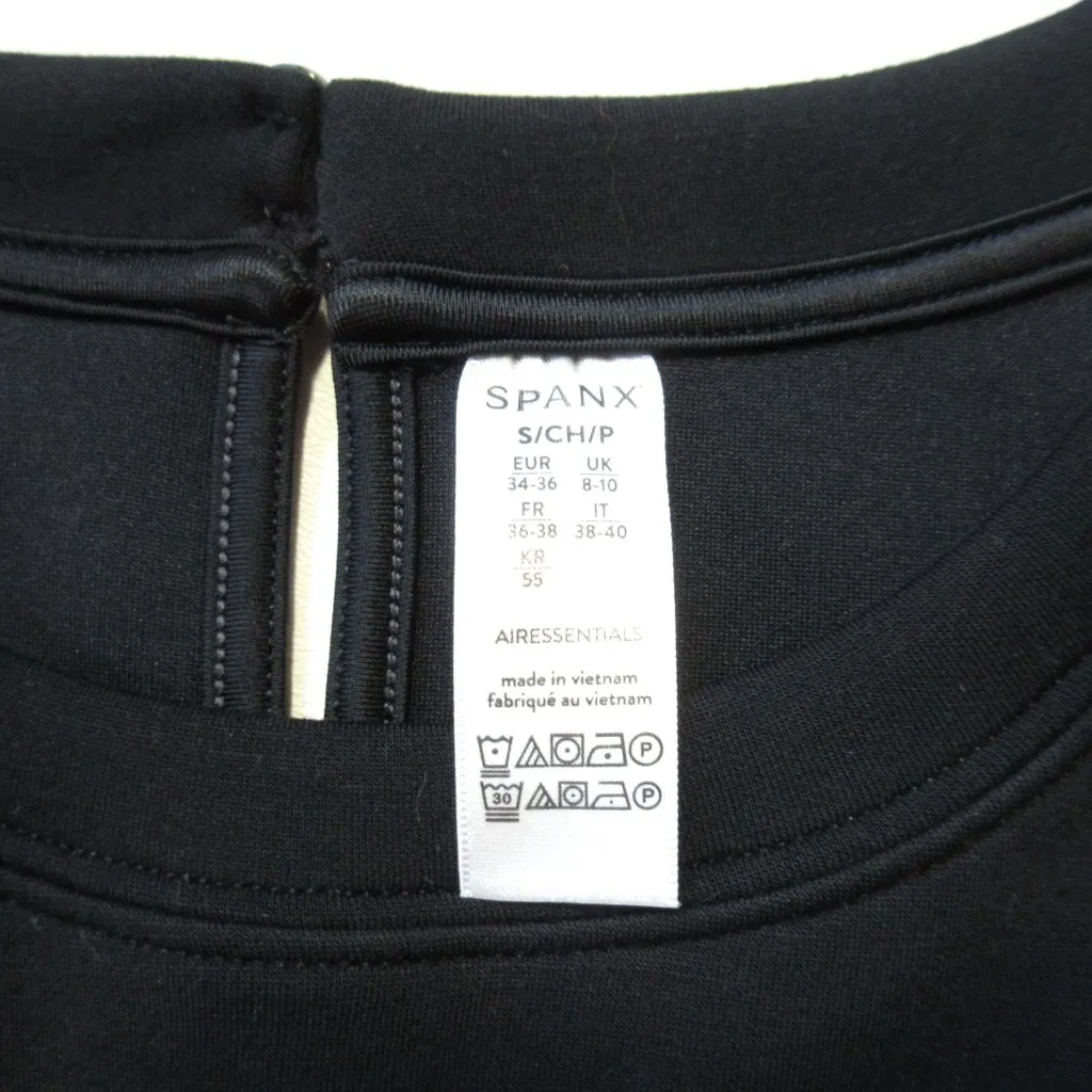 NWT Spanx 50625R AirEssentials Cropped Wide Leg Jumpsuit in Black Aireluxe S - Image 5