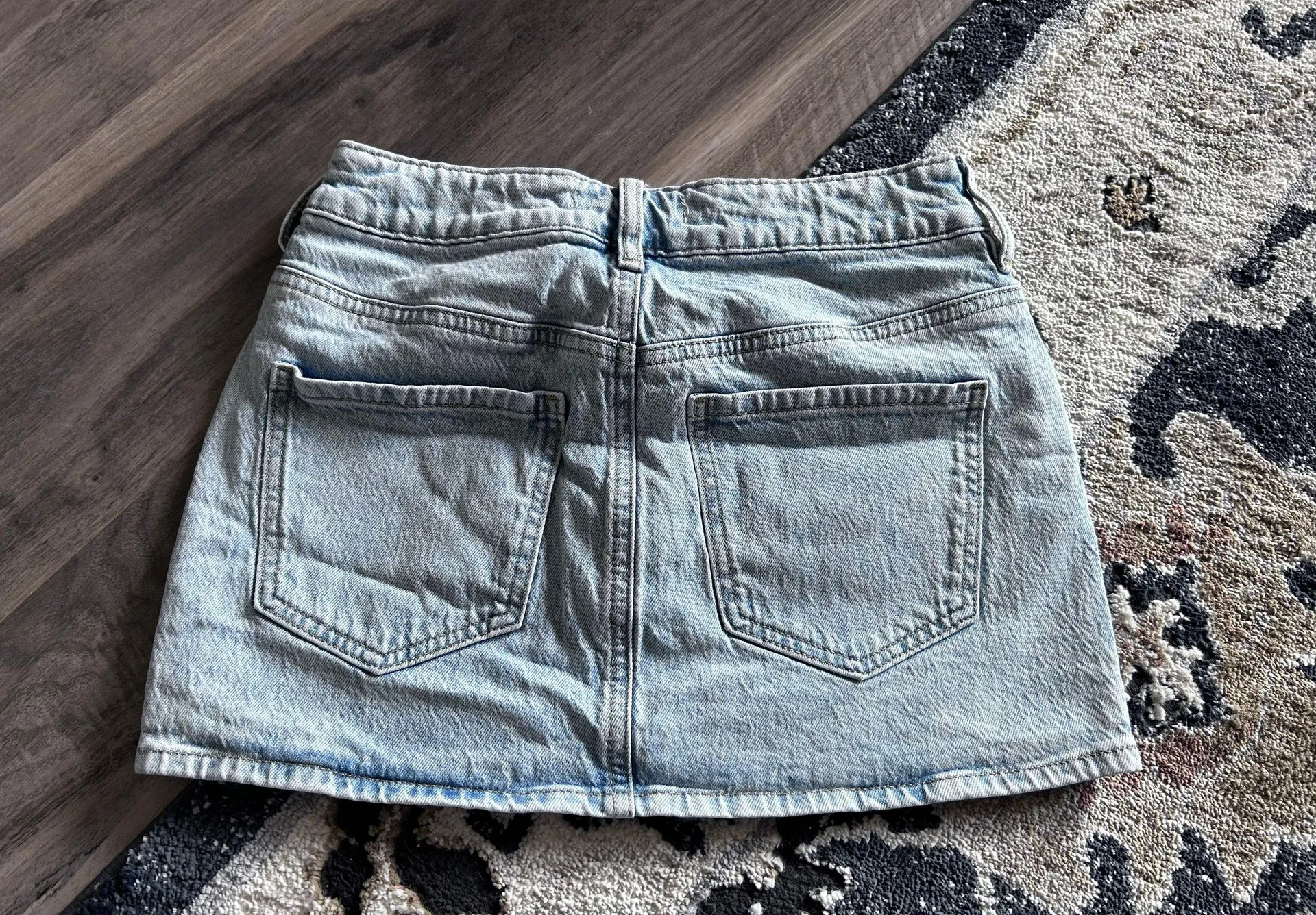 jean mini skirt - Image 3