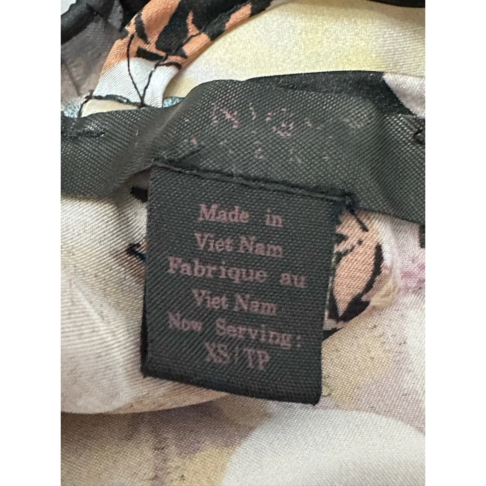 Midnight Laundry Sleepwear Set Sleeveless Top Pull On Pants Floral Multicolor XS - Image 8