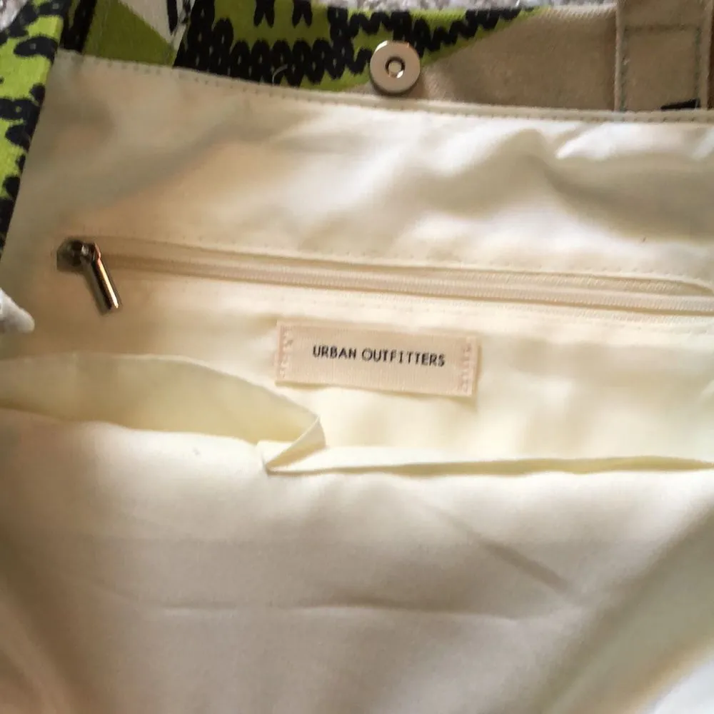 NWOT Urban outfitters boho tote bag, about 14"x15" - Image 8