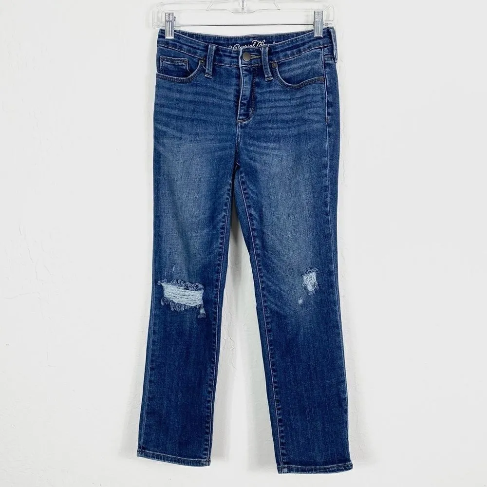 Universal Thread High Rise Straight Crop Jeans - Image 2