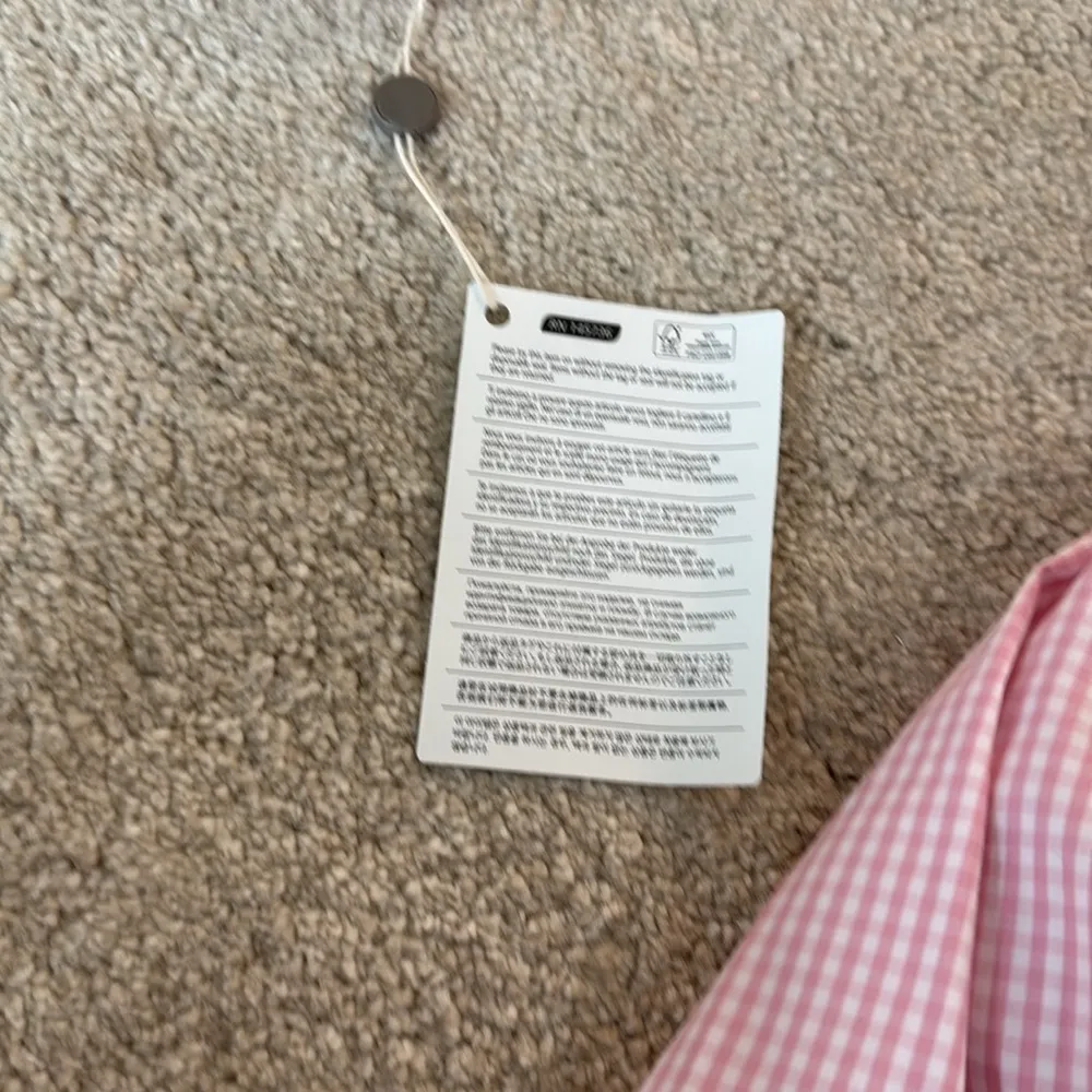 THE VAMPIRE'S WIFE Shirred gingham cotton mini dress Size 2 - Image 8