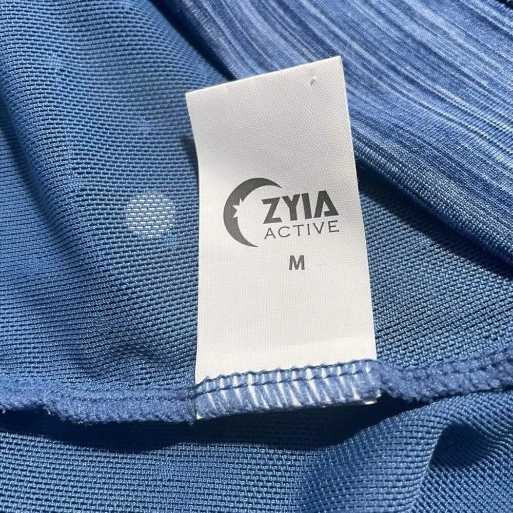 ZYIA Active Medium Sleeveless Top Tank Sheer Athletic - Image 4