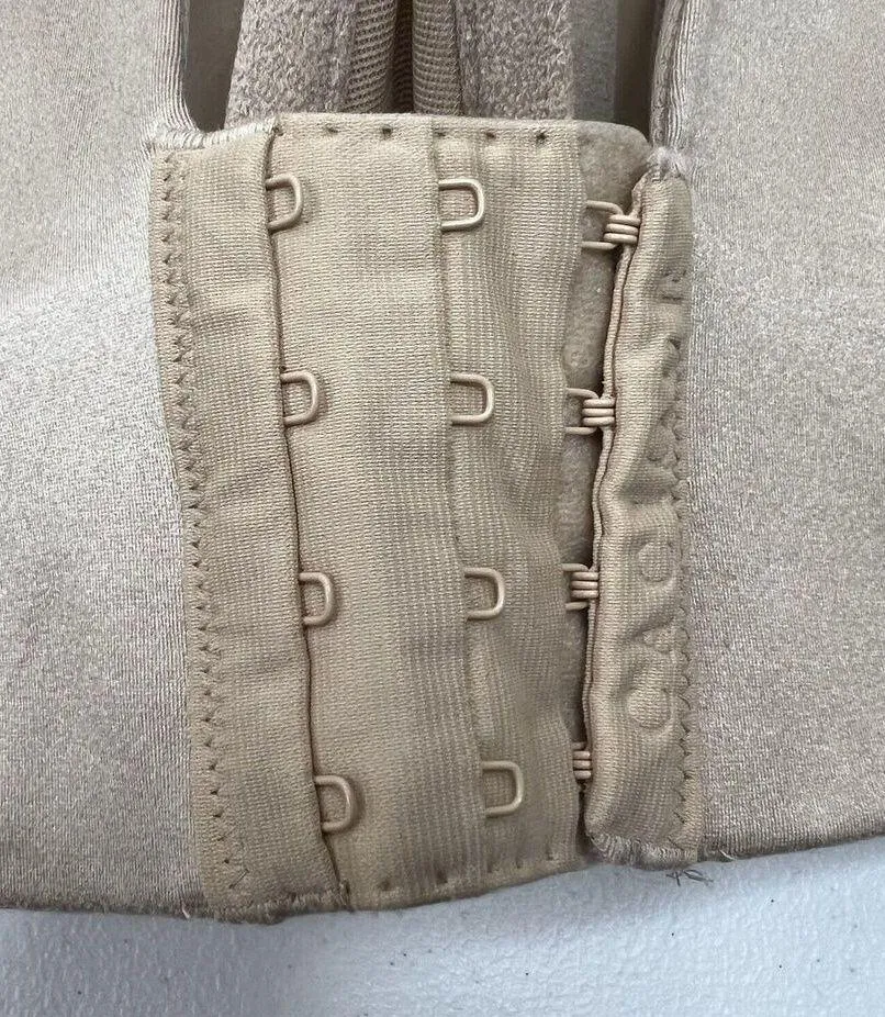 Cacique Size 44D Bra Lightly Lined Full Coverage Underwire Wired Beige Women’s - Image 7