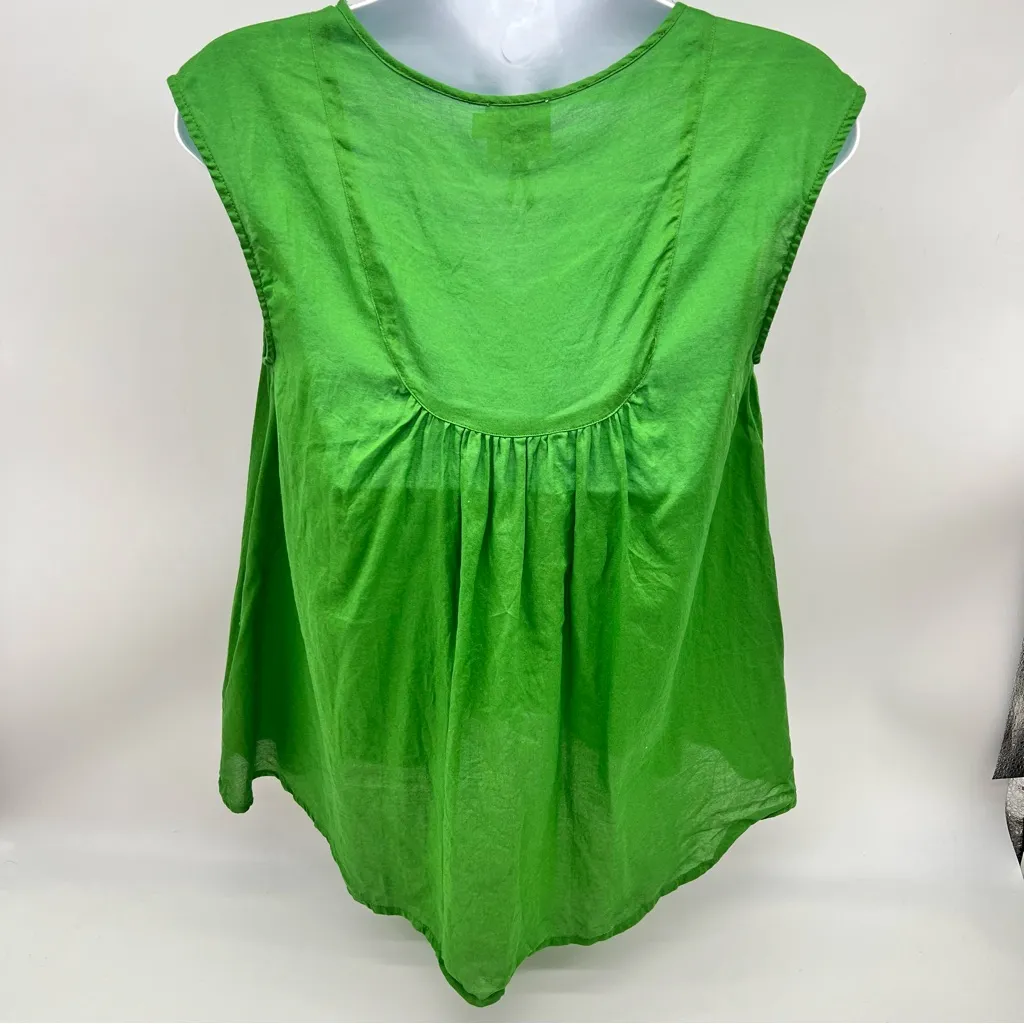 HD in Paris Vibrant Green Lattice Blouse - Image 5