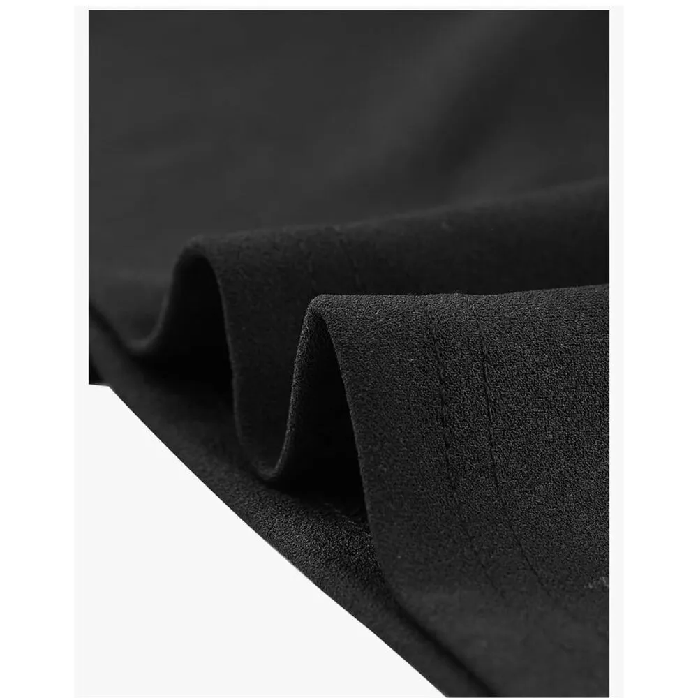 NEW Vintage 1950s Retro Scoop Neck Cocktail Party Swing Dress M - Image 5