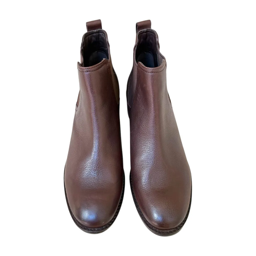Cole Haan Cassie Ankle Bootie Dark‎ Brown Size 9B - Image 2