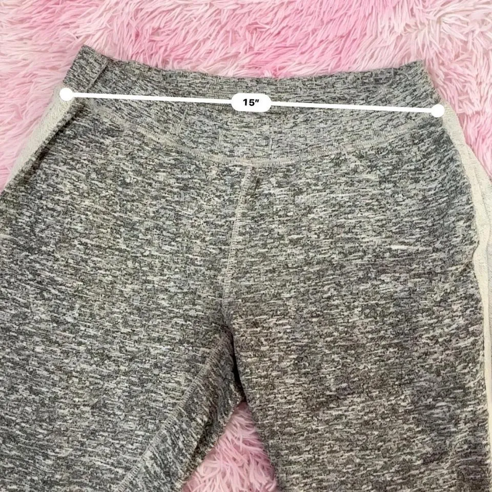 Sundance Heather Gray Side Stripe Cotton Blend Jogger Pants -‎ Medium - Image 2