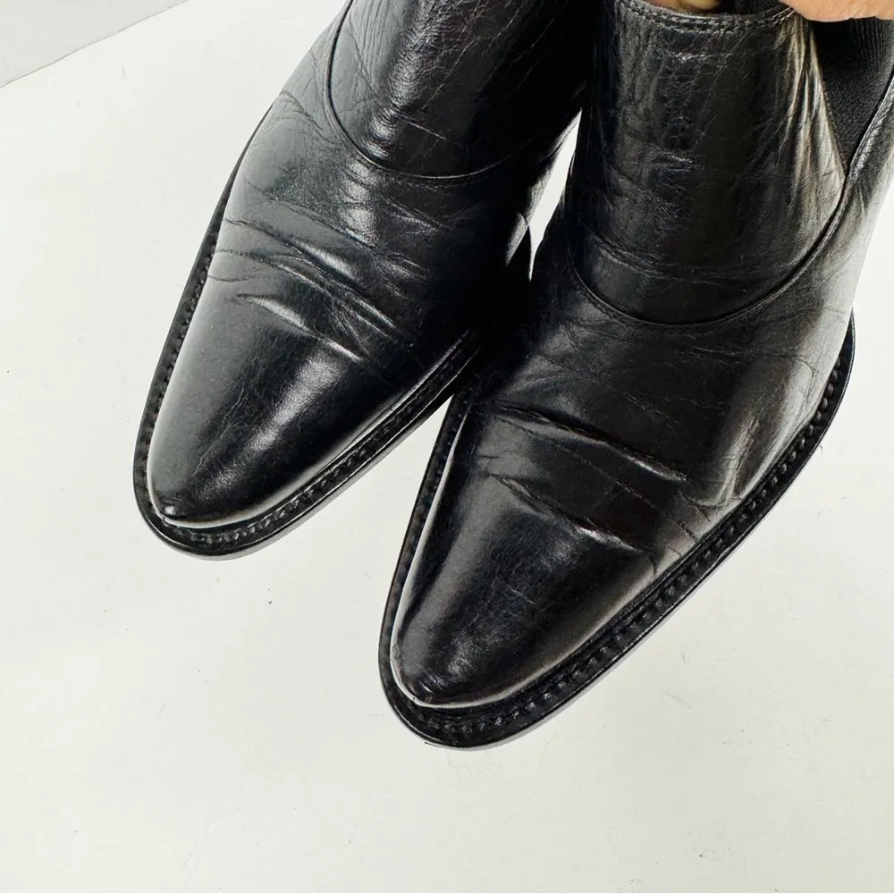 Prada  leather kitten heels pump Y2K - Image 4