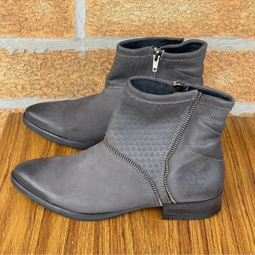FELMINI ANKLE BOOTS SIZE 38/8 Gray - Image 3