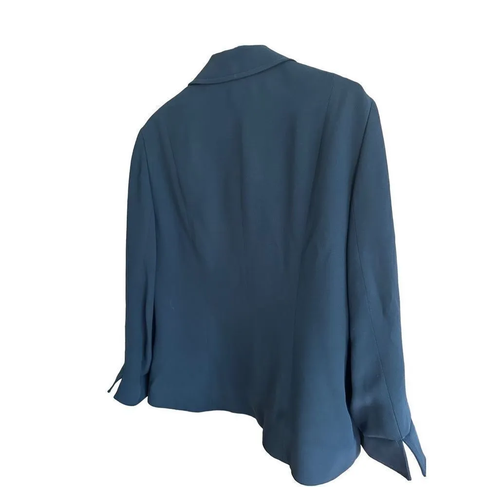 Lafayette 148 Womens black button down blazer sz 12 Size L - Image 10