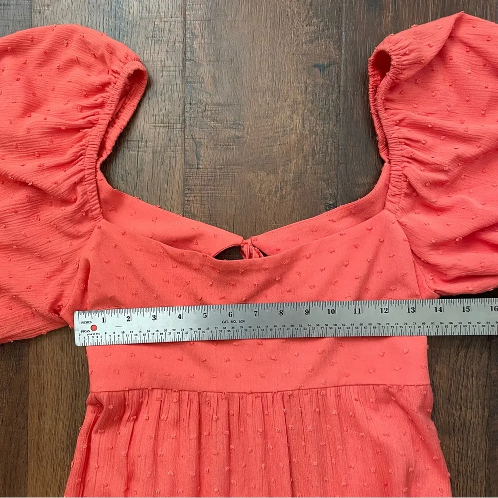 KLEID coral asymmetrical hem maxi dress, size M, NWT Size M - Image 8