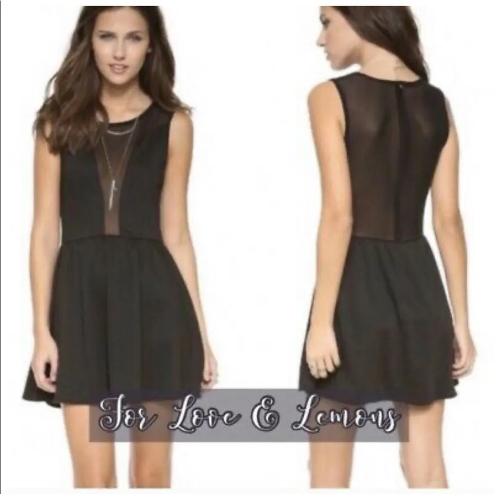 For love and lemons black lulu skater dress - Image 2