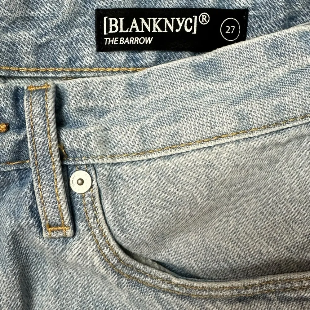 Blank NYC Shorts 27 The Barrow Short in Adrenaline Rush Cutoffs Light Wash NWT - Image 8