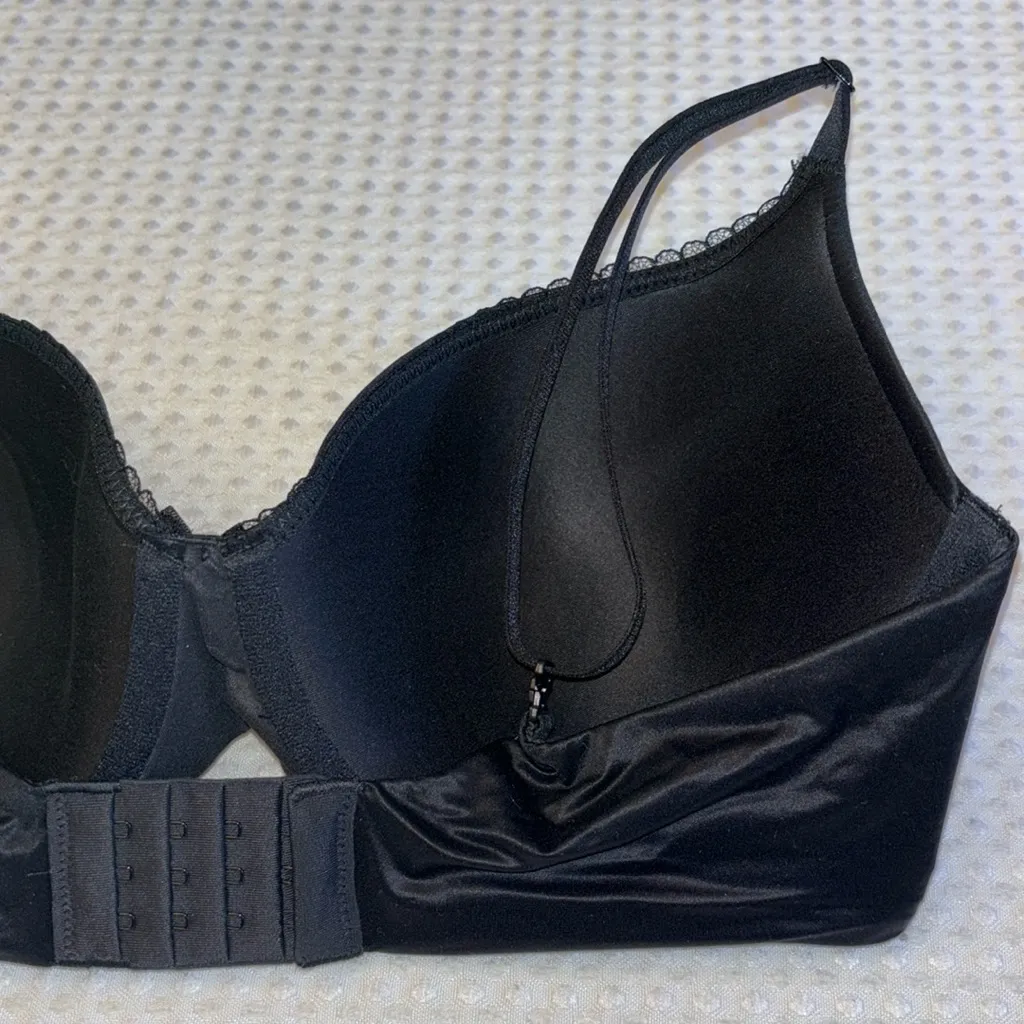 NEW! $50 VICTORIA’S SECRET 36DD(E) Lightly Lined Demi Bra BLACK Padded Underwire - Image 10