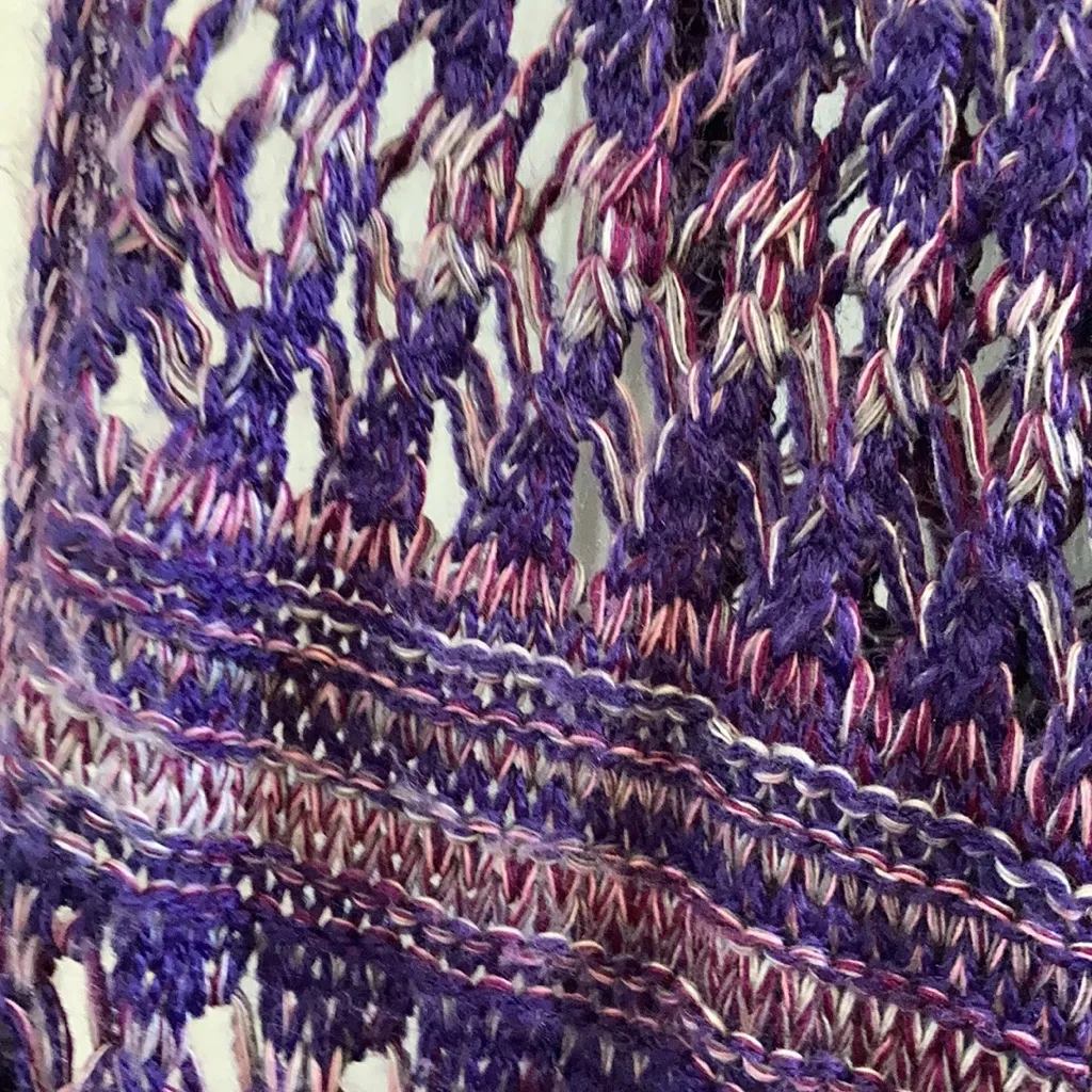 FINAL MARKDOWN Christopher and banks open knit vest medium - Image 5