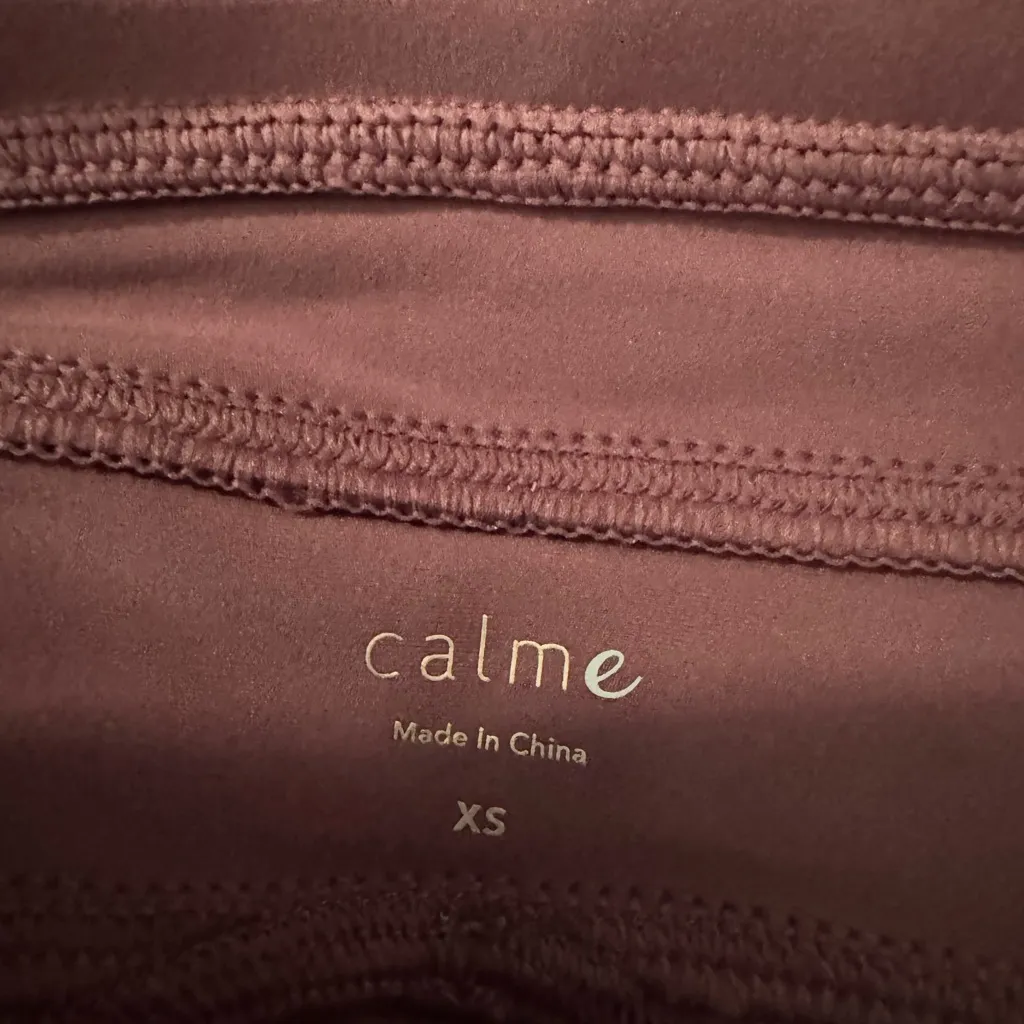 Johnny Was Calme Endurance Women’s Purple High Waist Leggings Size XS - Image 12