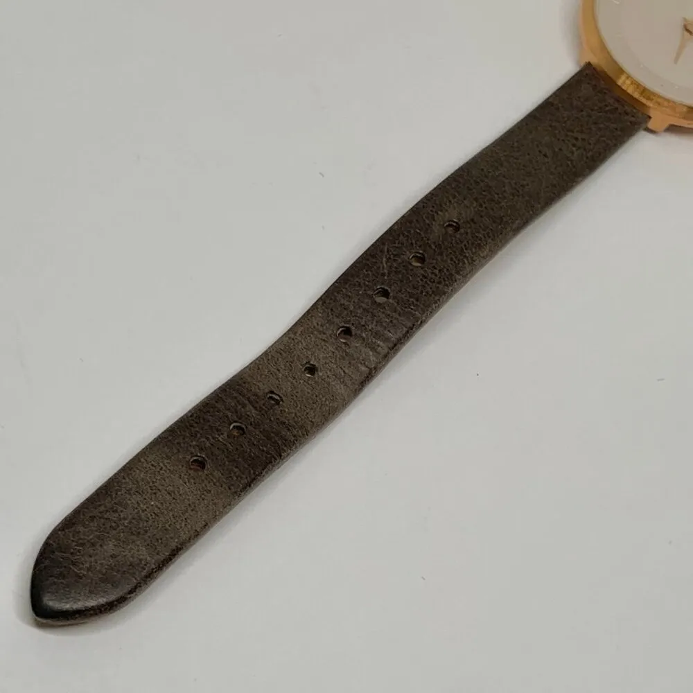 MVMT MOD F18 women’s wrist watch 32mm rose gold tone case brown  50M WR running - Image 4