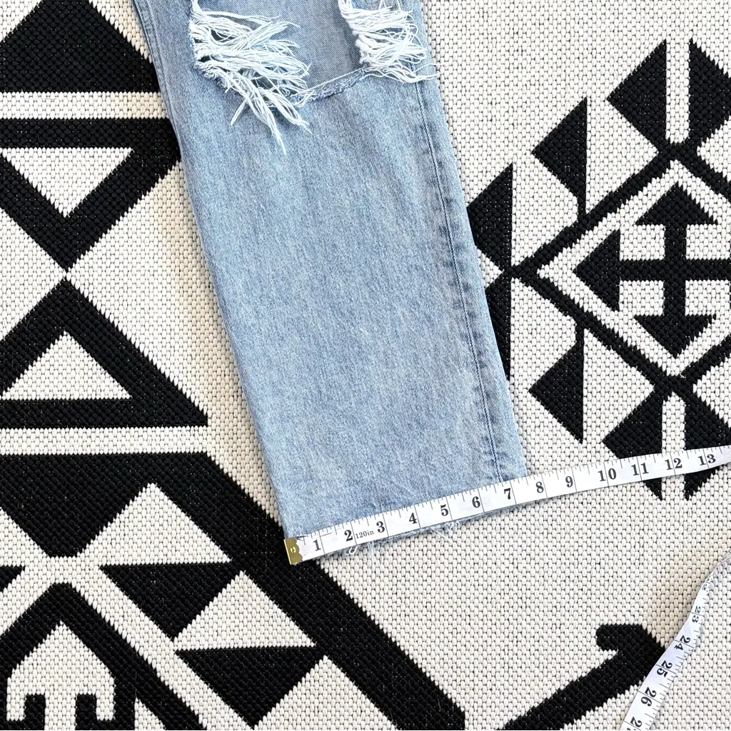 Abercrombie & Fitch The '90s Straight Ultra High Rise Jeans 10/30L - Image 11