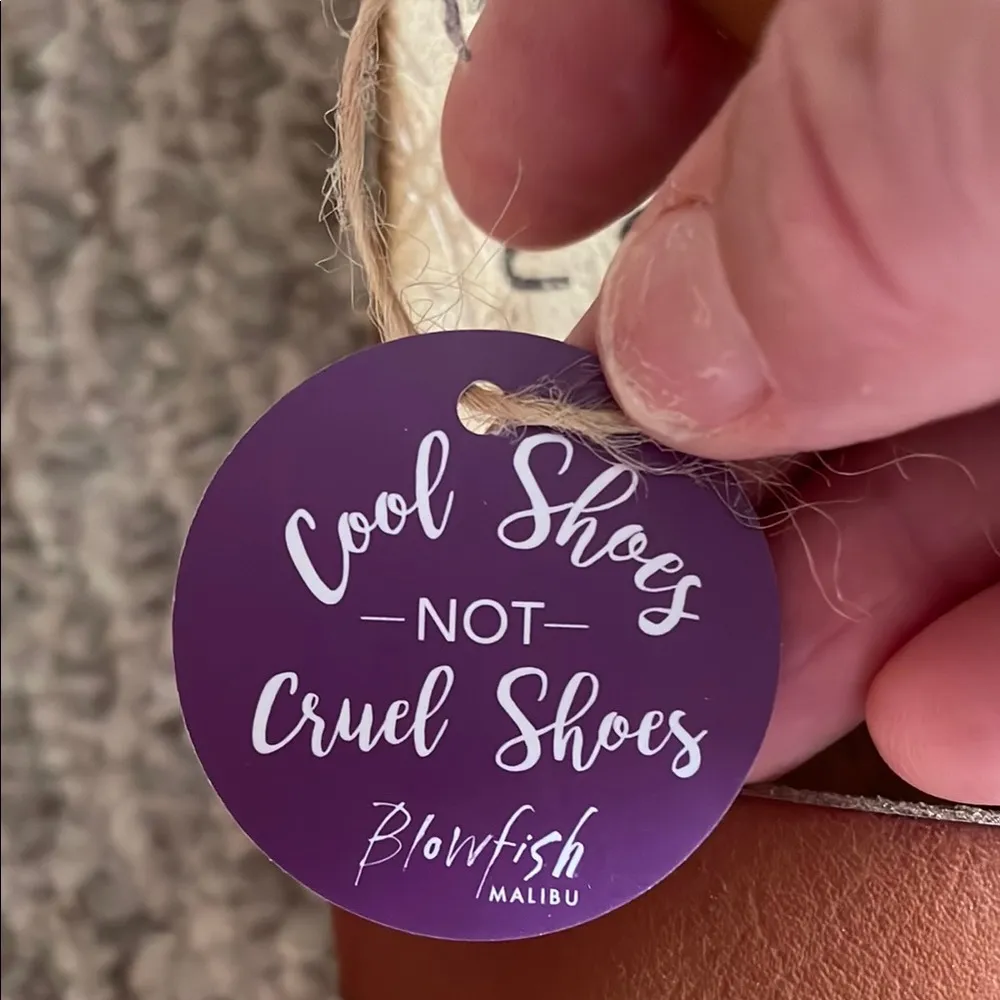 Blowfish Brown Sandals with Crisscross Straps - Image 6