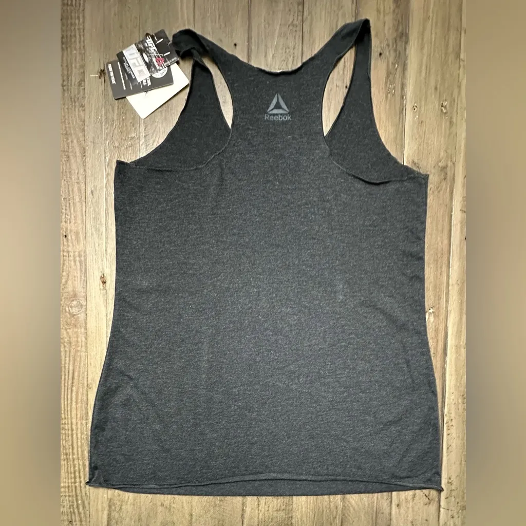 NWT UFC Reebok Women’s Racerback Fight for Peace Tank - Image 2