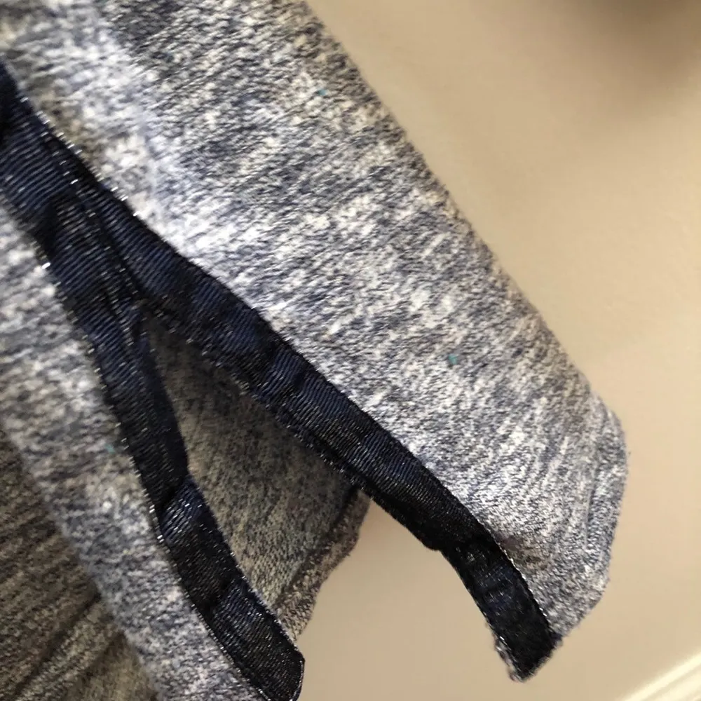 Aerie Marled High low‎ Slit Oversized Sweater Blue Small - Image 3