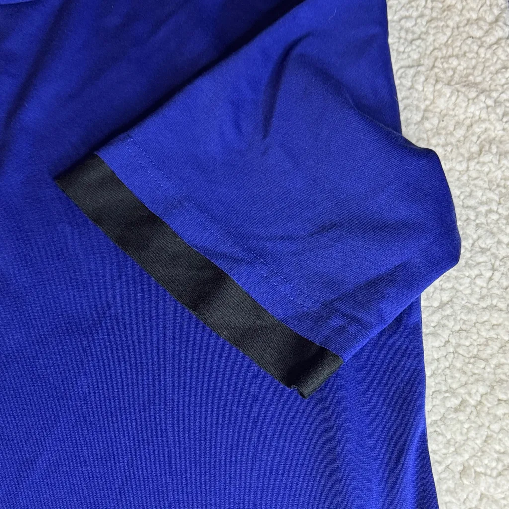 Jordan Women's Royal Blue and Black Midi Dress - Image 4