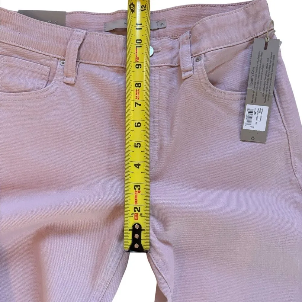 Hudson Rosie High Rise Wide Leg Ankle Jean Coated Violet Ice Womens Size 25 NEW - Image 14