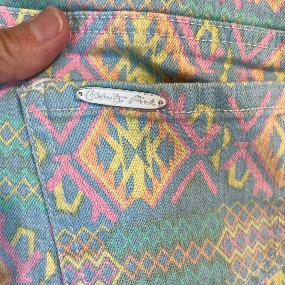 Celebrity Pink Denim Shorts Womens 3 Pastel Cutoffs - Image 10