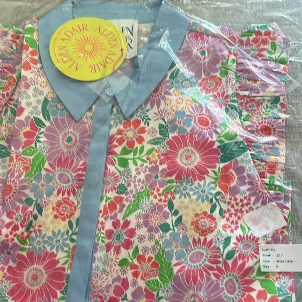 Alden Adair Austin Top in Happy Daze, Size S New in Packaging - Image 7