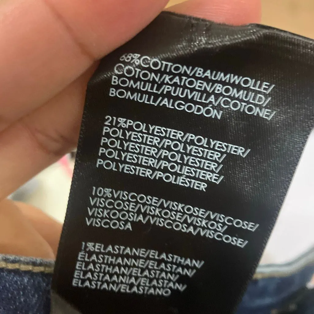 Liverpool medium wash cuffed Bermuda “the short” size 0/25 #751 - Image 6