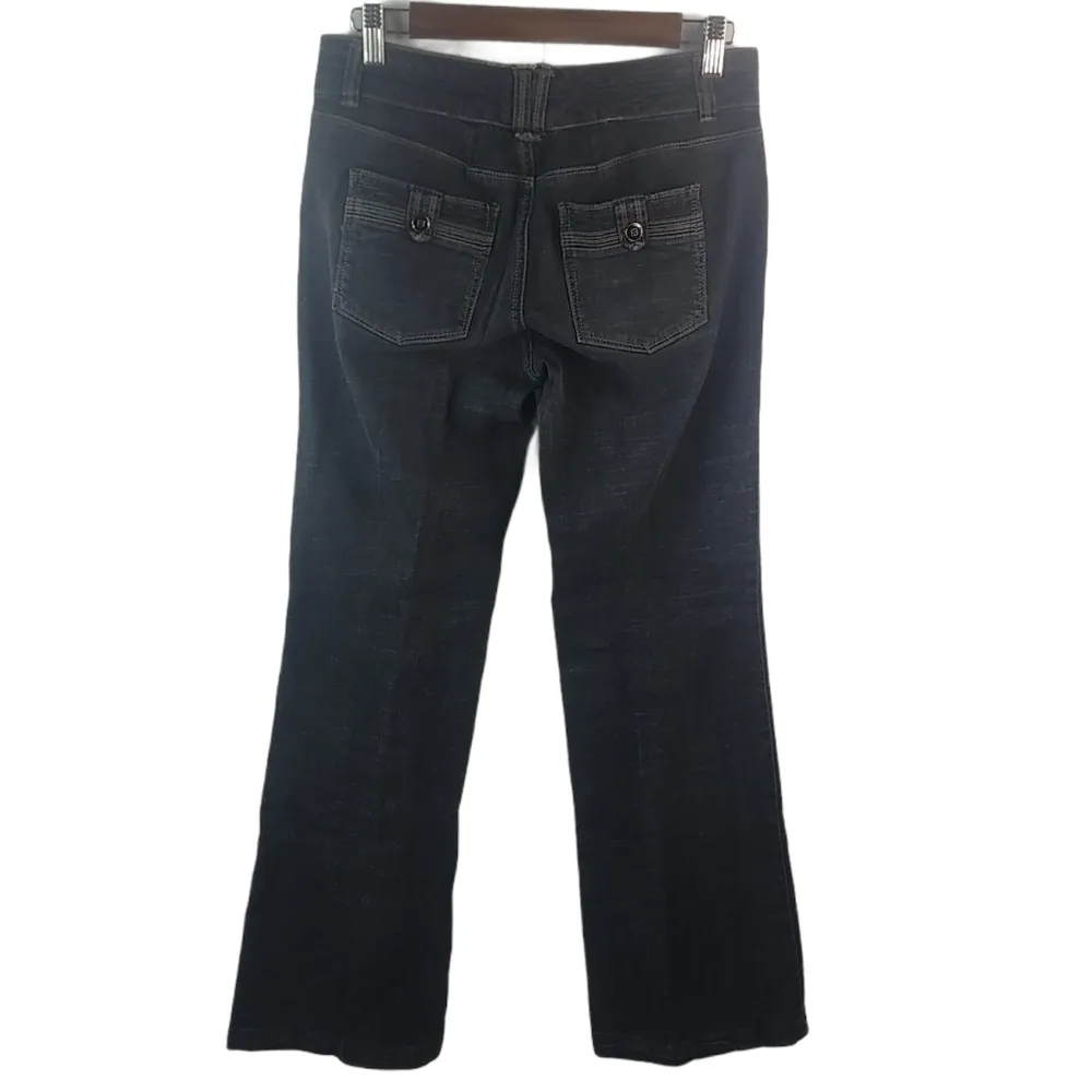 WHBM Blanc 4R Black Straight Jeans - Image 2