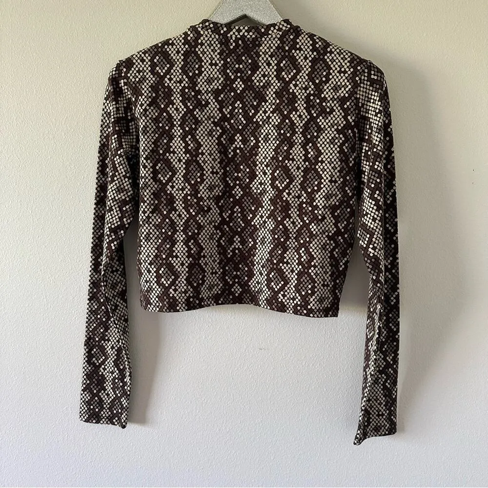 Dickies Camden Tee Long Sleeve Cropped Top NEW - Image 6