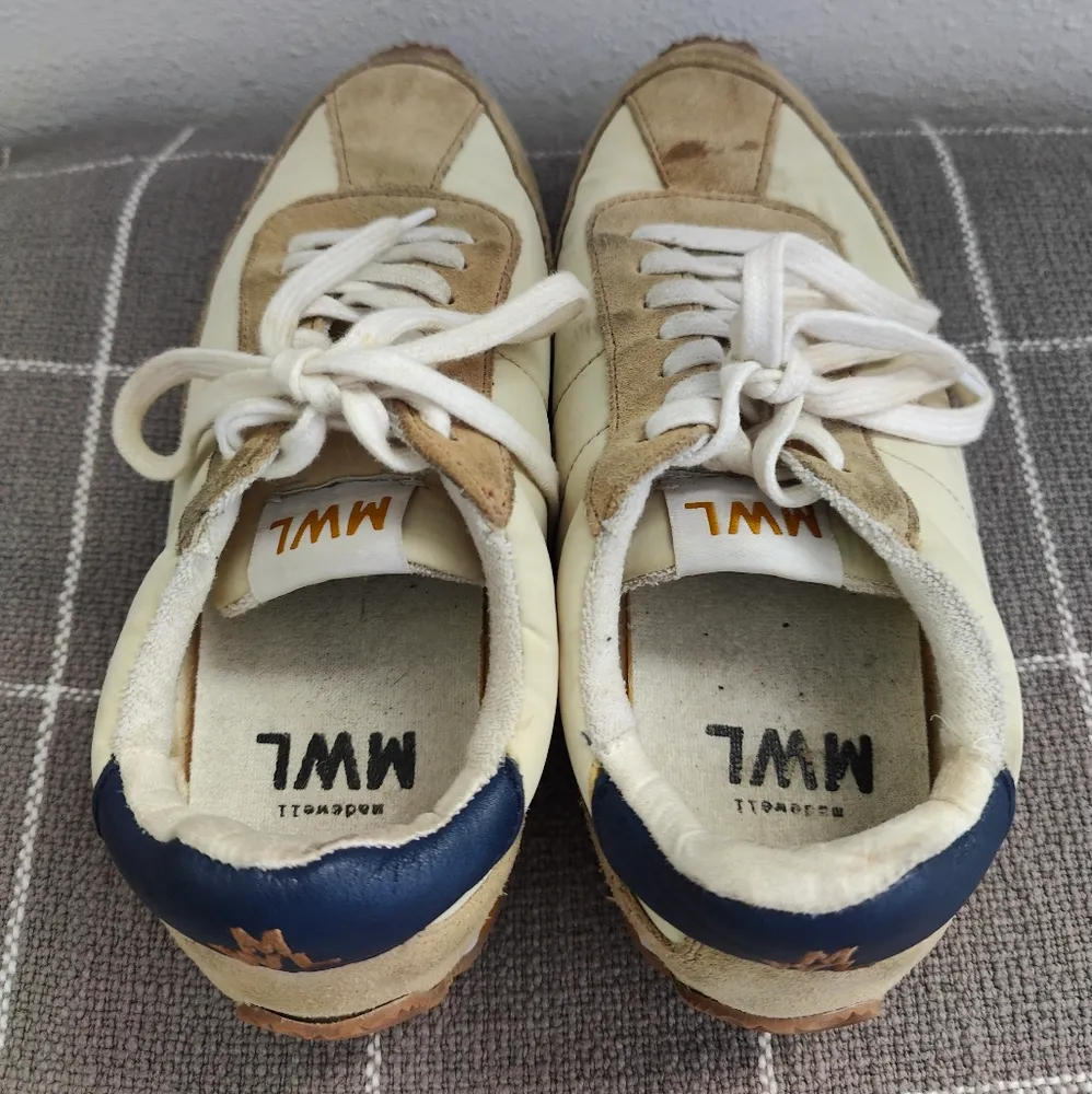 Madewell  League Sneakers in Suede - Image 9