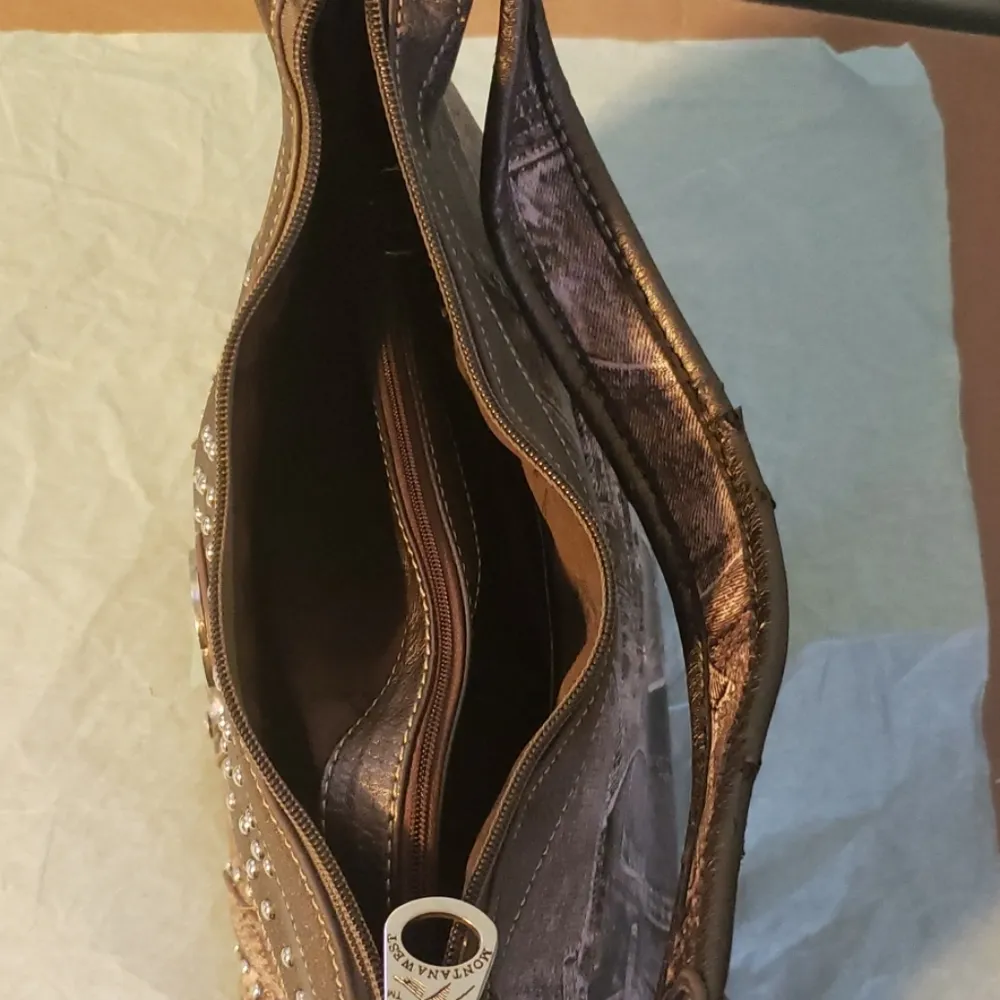 Montana West Large Studded Handbag - Image 5