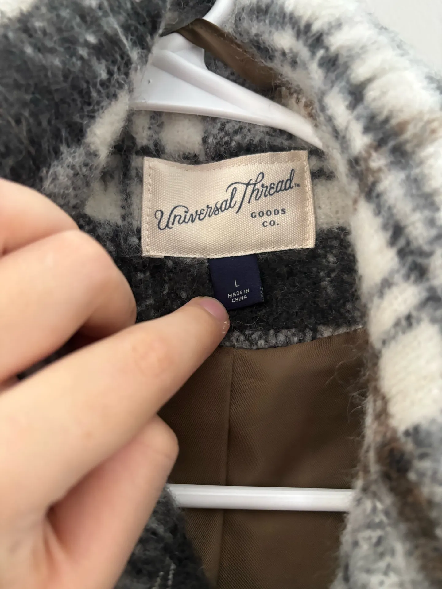 Universal Threads Plaid Coat - Image 3