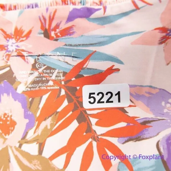 NEW Free People Citrine Dakota‎ Bikini Bottoms, size XS Purple - Image 13