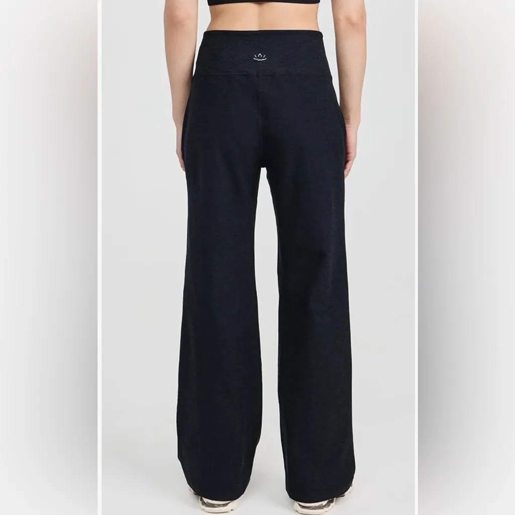 Beyond Yoga Women's Spacedye Laid Back Pant, Darkest Night, Size L - Image 6