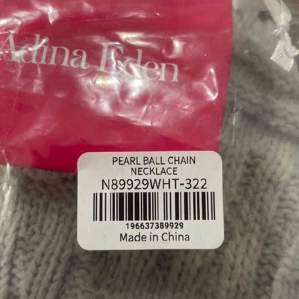 Adina Eden Pearl Ball Chain Necklace - Image 6