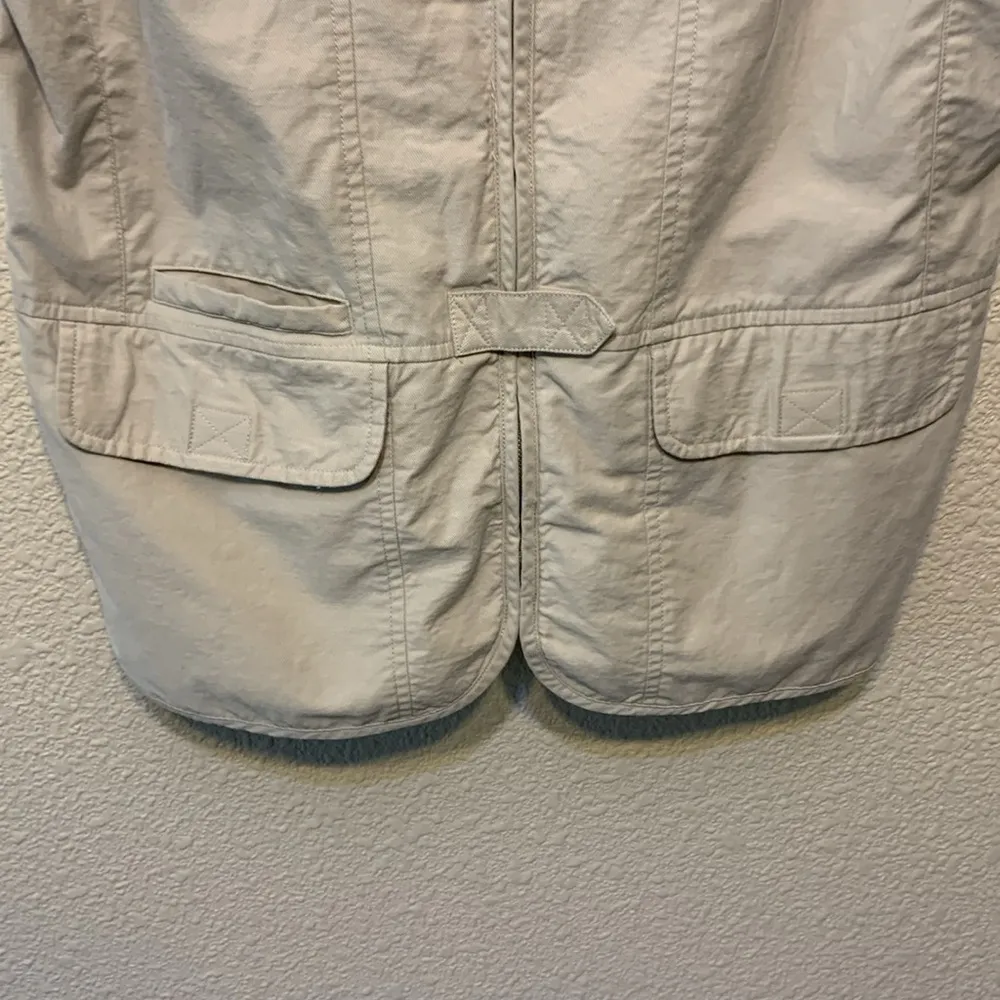 Taupe Woolrich outdoor vest sz S outdoor fishing hunting camping hiking - Image 3