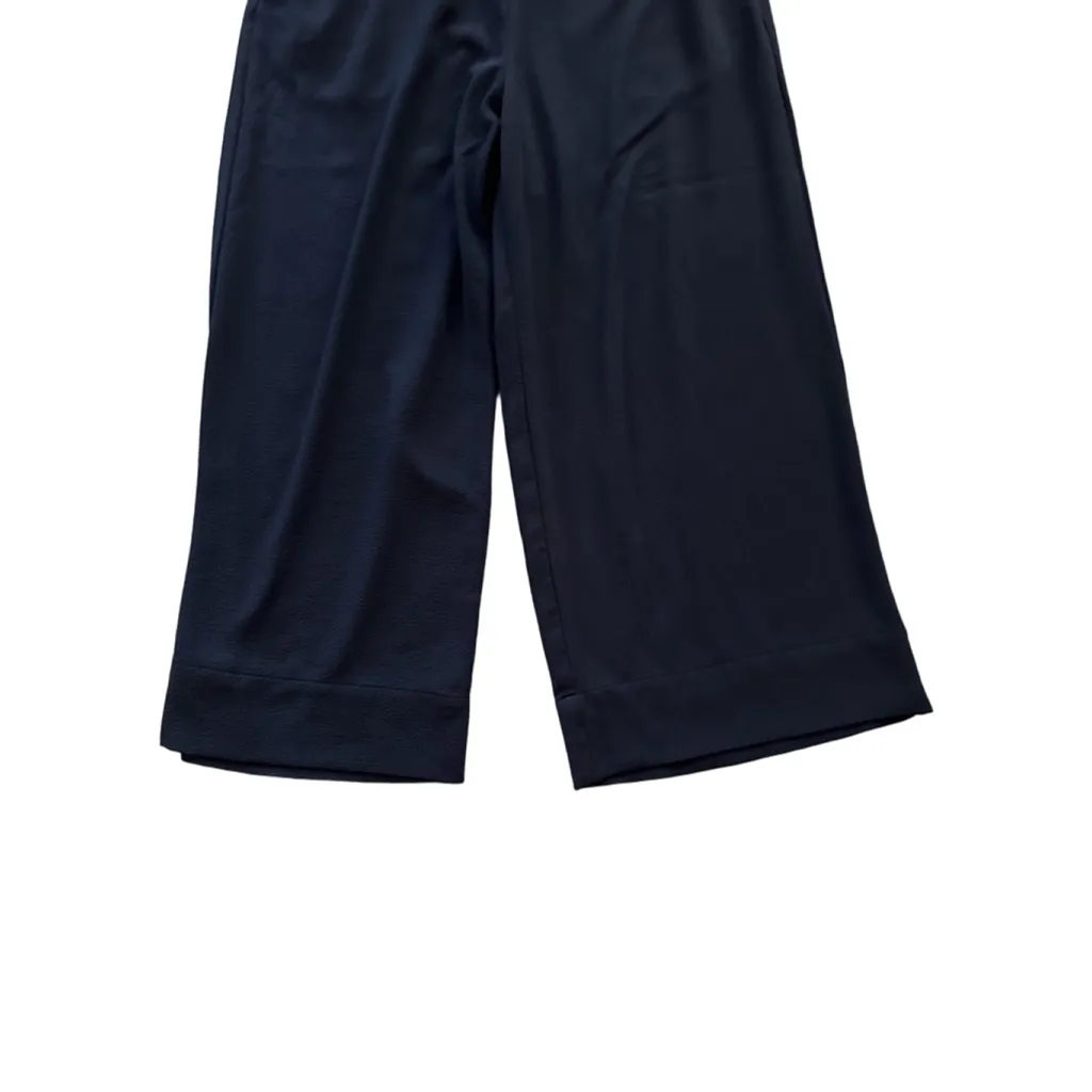 H&M Size 8 Blue Stretchy Dress Pants - Image 3