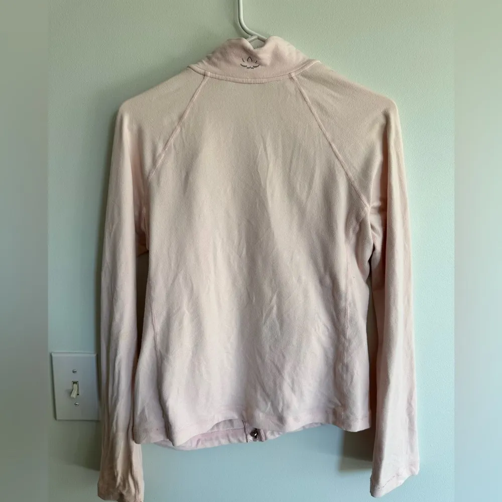 Beyond Yoga On the Go Mock Neck Pastel Pink Jacket - Image 2