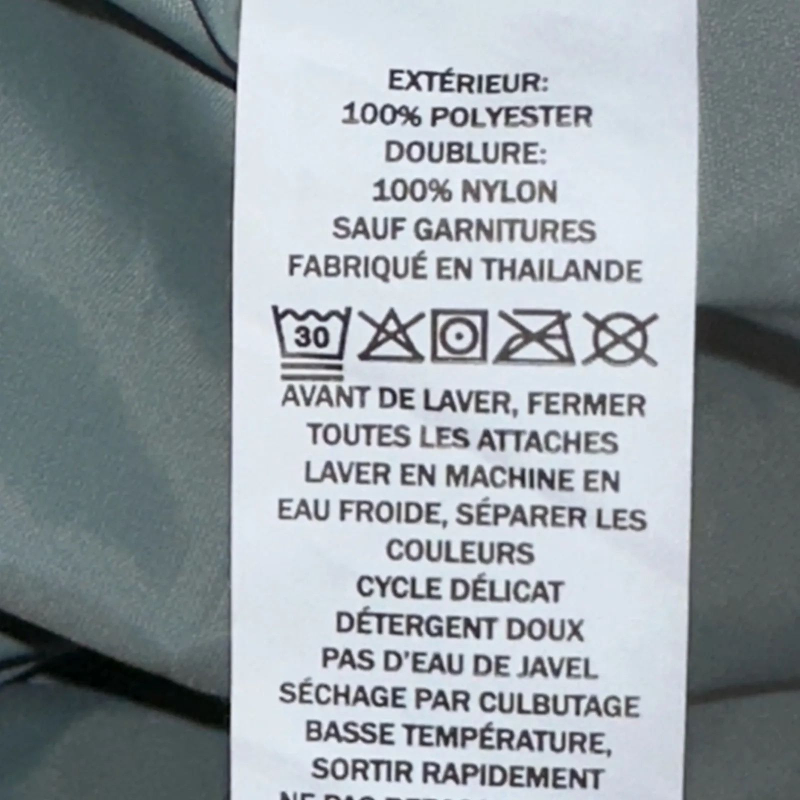 L.L. Bean Womens 3 in 1 Jacket Shell Only Womens Plus 2X Hood Full Zip Coat Blue Size XXL - Image 12