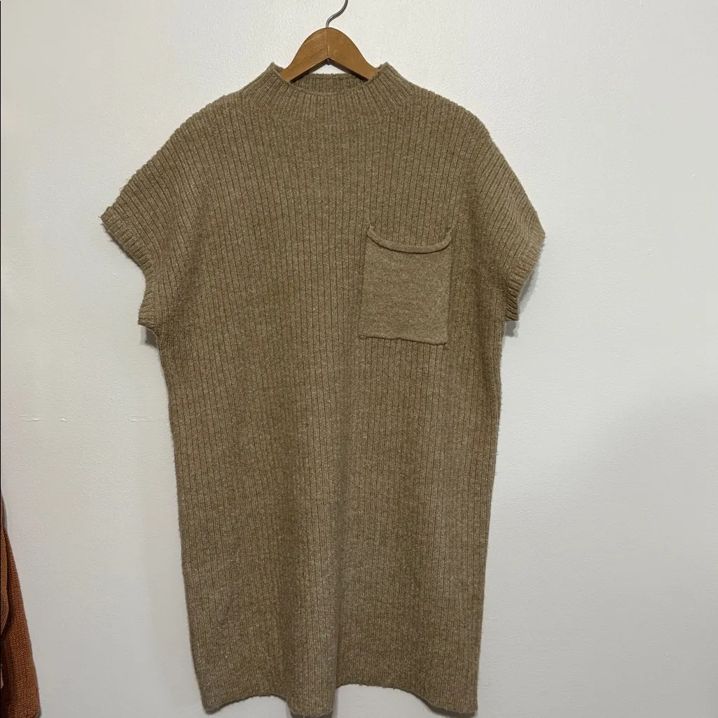 Entro Sweater Dress with Pocket Sz Medium - Image 3