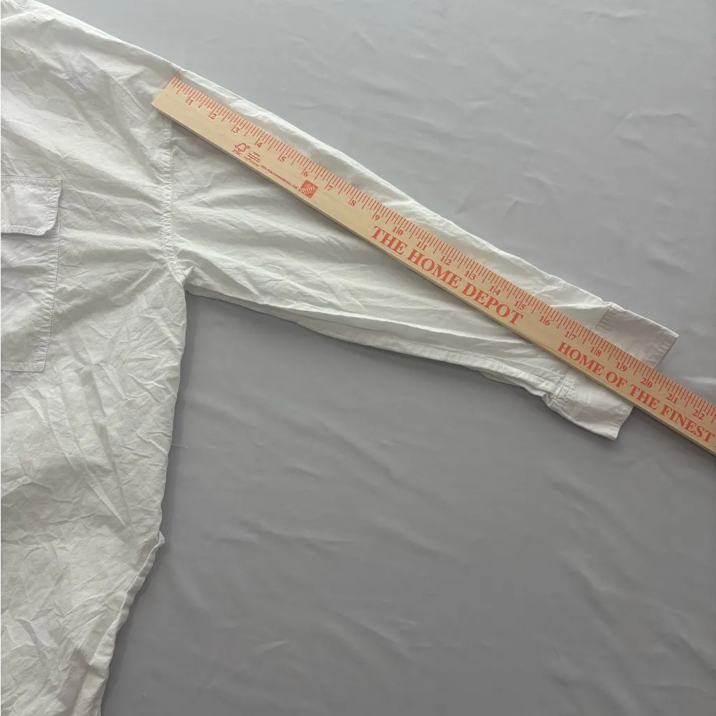 Madewell Oversized White Shirt - Image 10