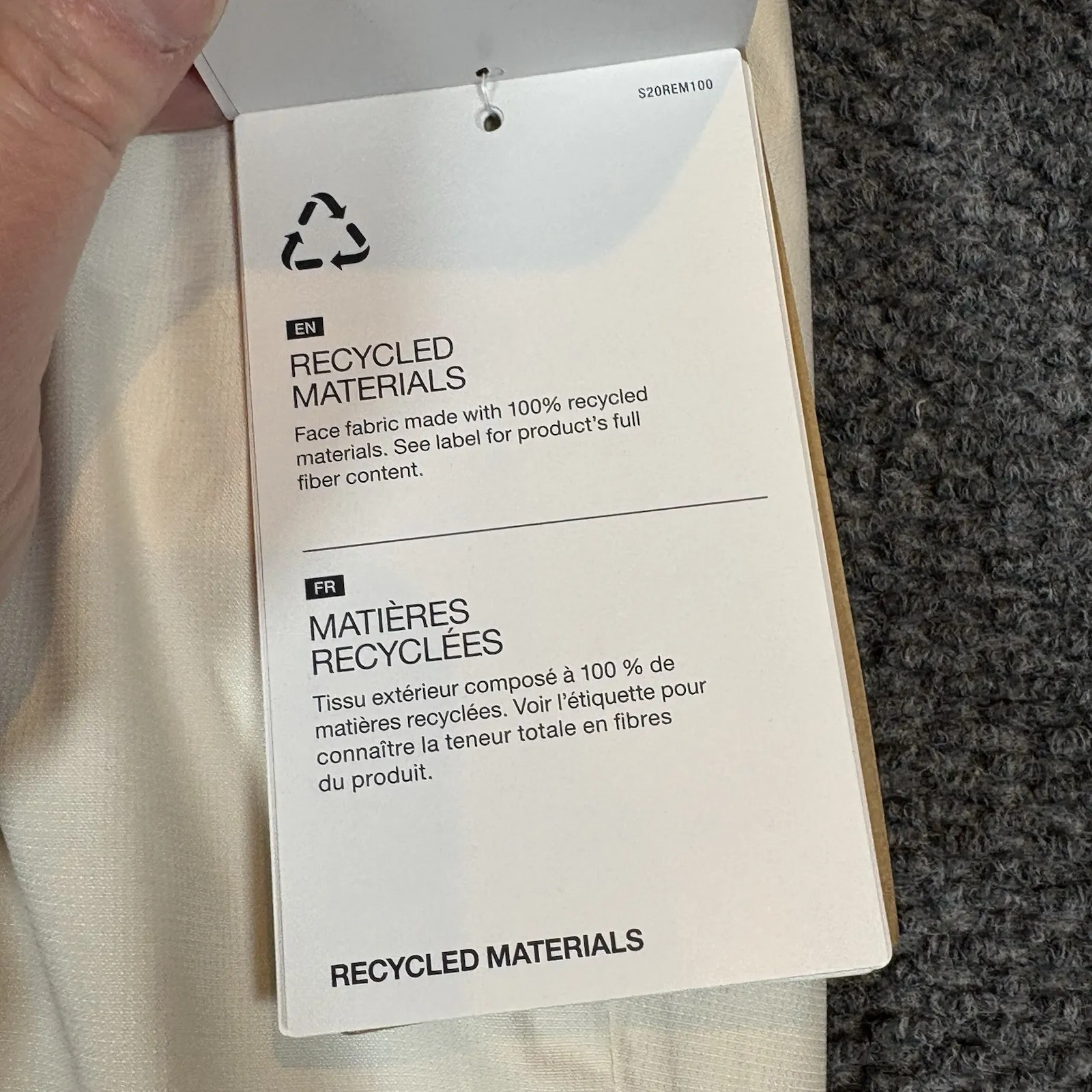 The North Face Girls' Freedom Insulated Snow Pants White Dune Medium 10 NWT - Image 6