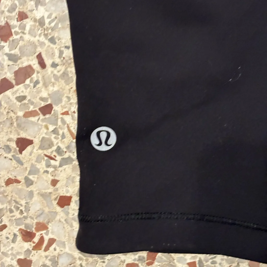 Lululemon Smooth Stride Crop black Size 4 - Image 7