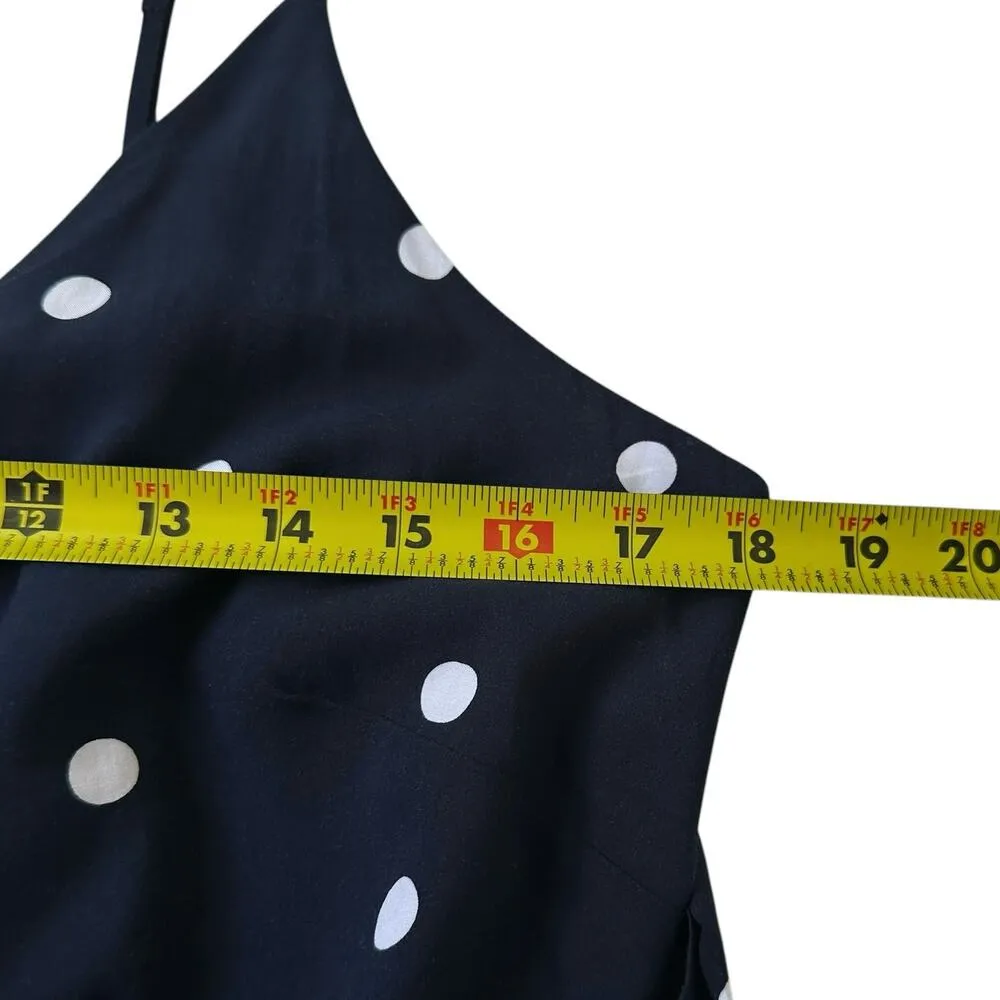 Loft Blue Polka Dots Jumpsuit Women Size 10 NWT | 41-34 - Image 7