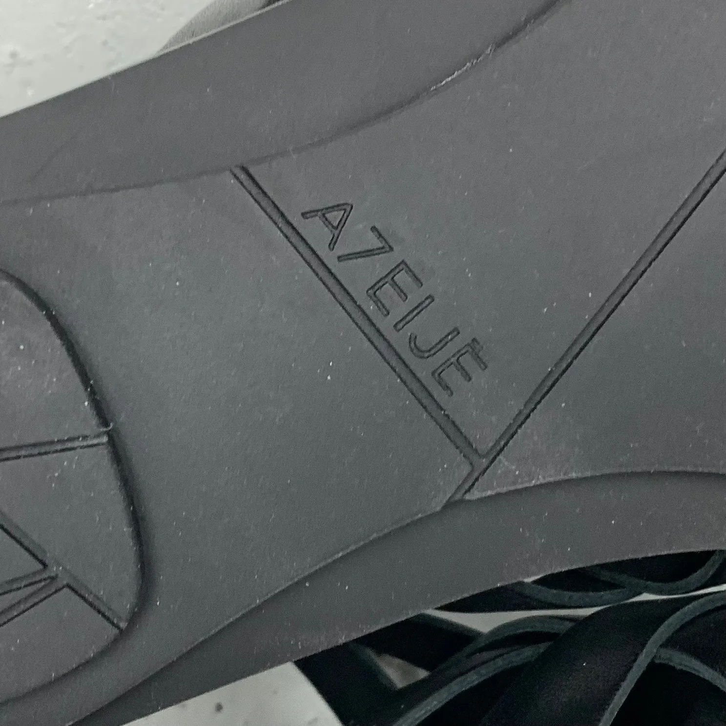 A7EIJE New York Womens Flint Woven Sandals Gladiator Open Toe Black Size 7 - Image 6