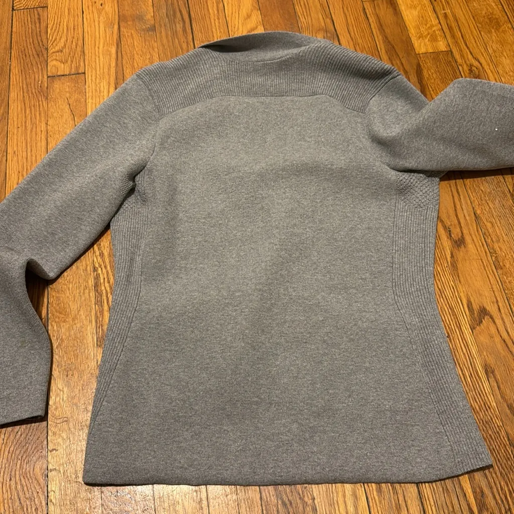 Ministry of Supply Atlas Knit 3d Blazer Size medium Gray viscose blend fall - Image 10